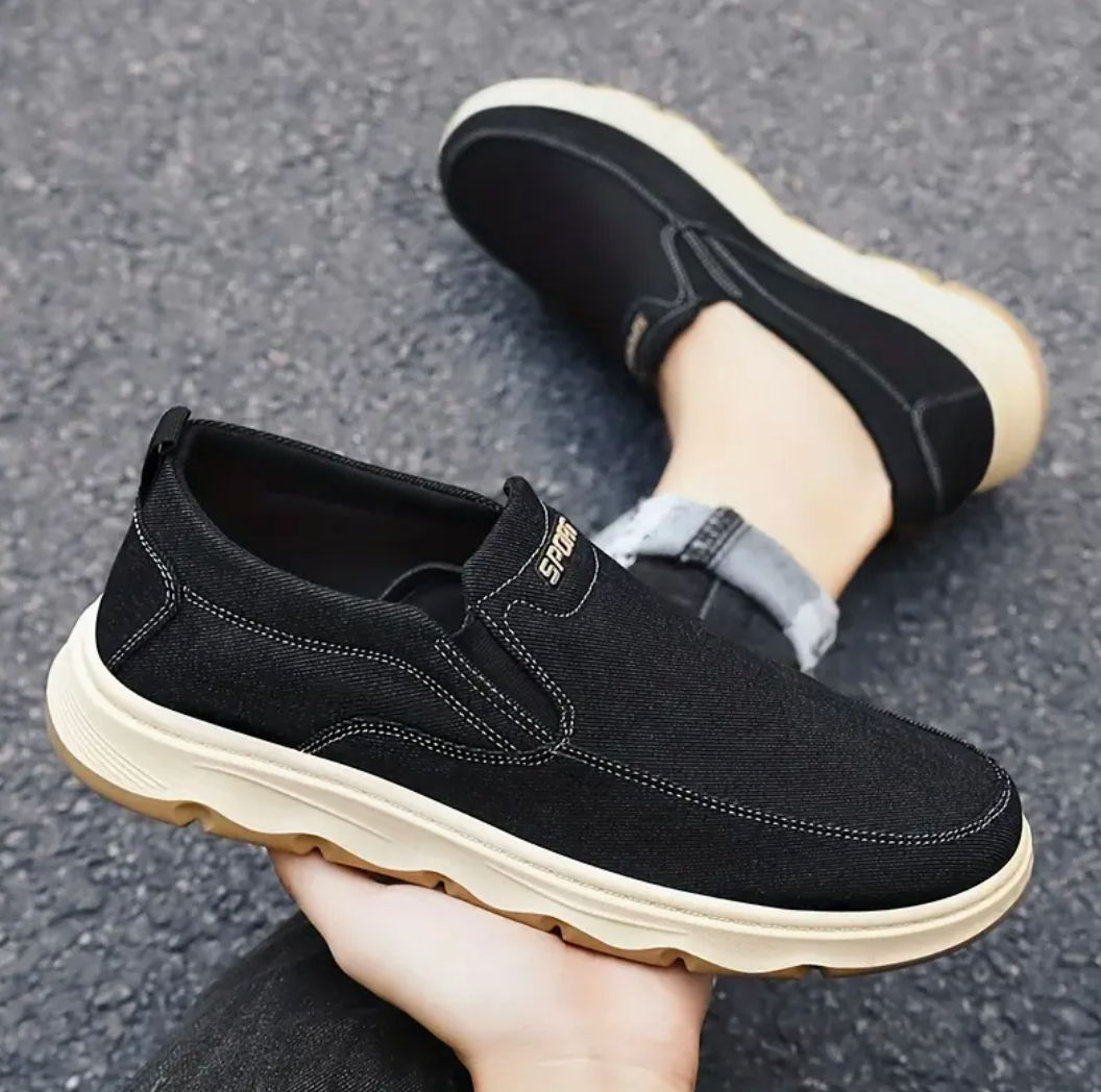Zapatos Hombre Casual Comfort Sin Cordón